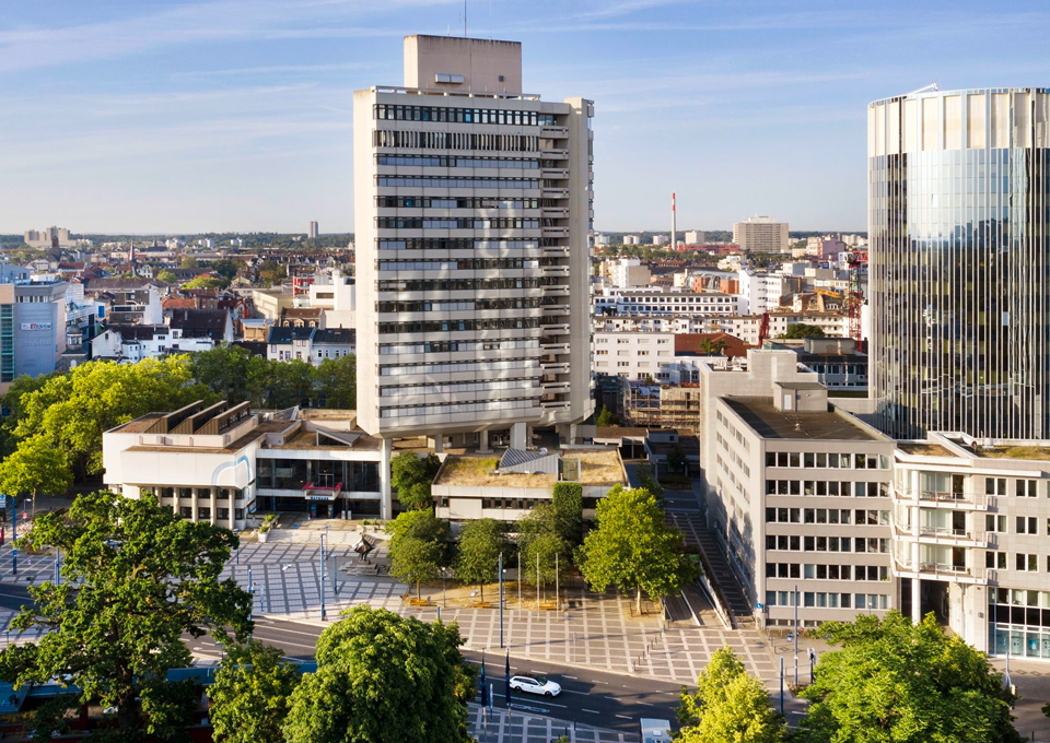 Ansicht Stadt Offenbach